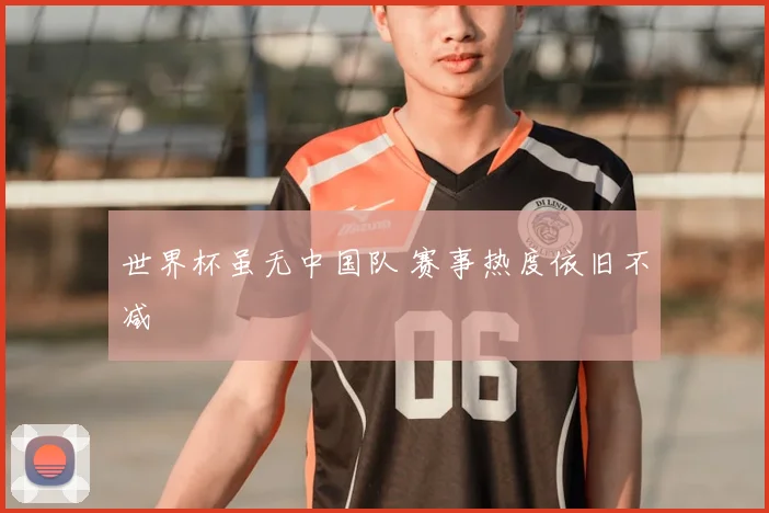 世界杯虽无中国队 赛事热度依旧不减