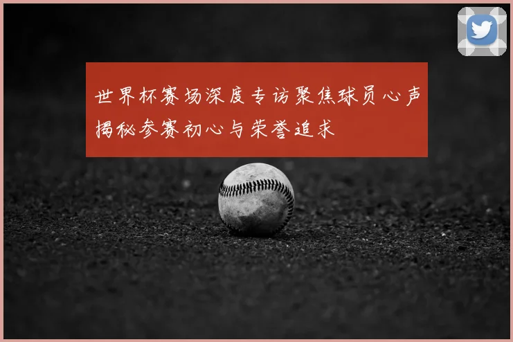 世界杯赛场深度专访聚焦球员心声揭秘参赛初心与荣誉追求