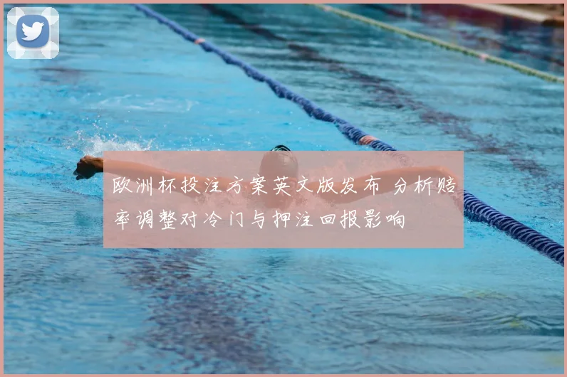 欧洲杯投注方案英文版发布 分析赔率调整对冷门与押注回报影响